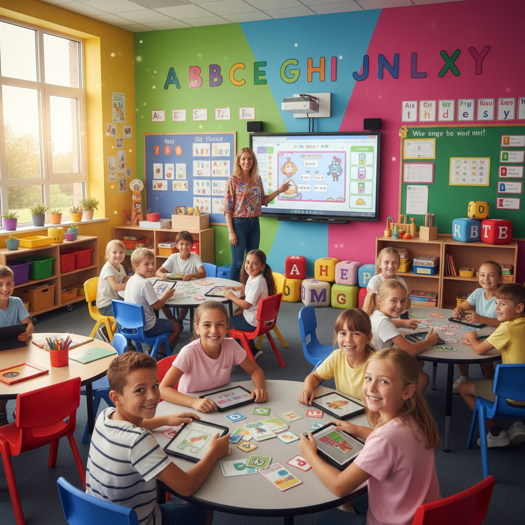 Дети изучают английский язык